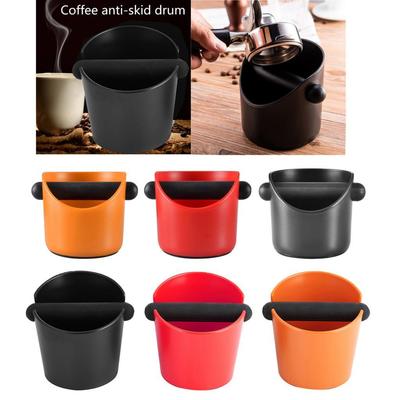 Espresso Coffee Knock Box Anti Slip Coffee Grind Residue Dump Bin Container Detachable Knock Bar Coffee Tools Cafe Accessories