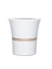 Large Ceramic Flower Pot with Tray for Indoors/Outdoors, Suitable for Succulents & Green Plants