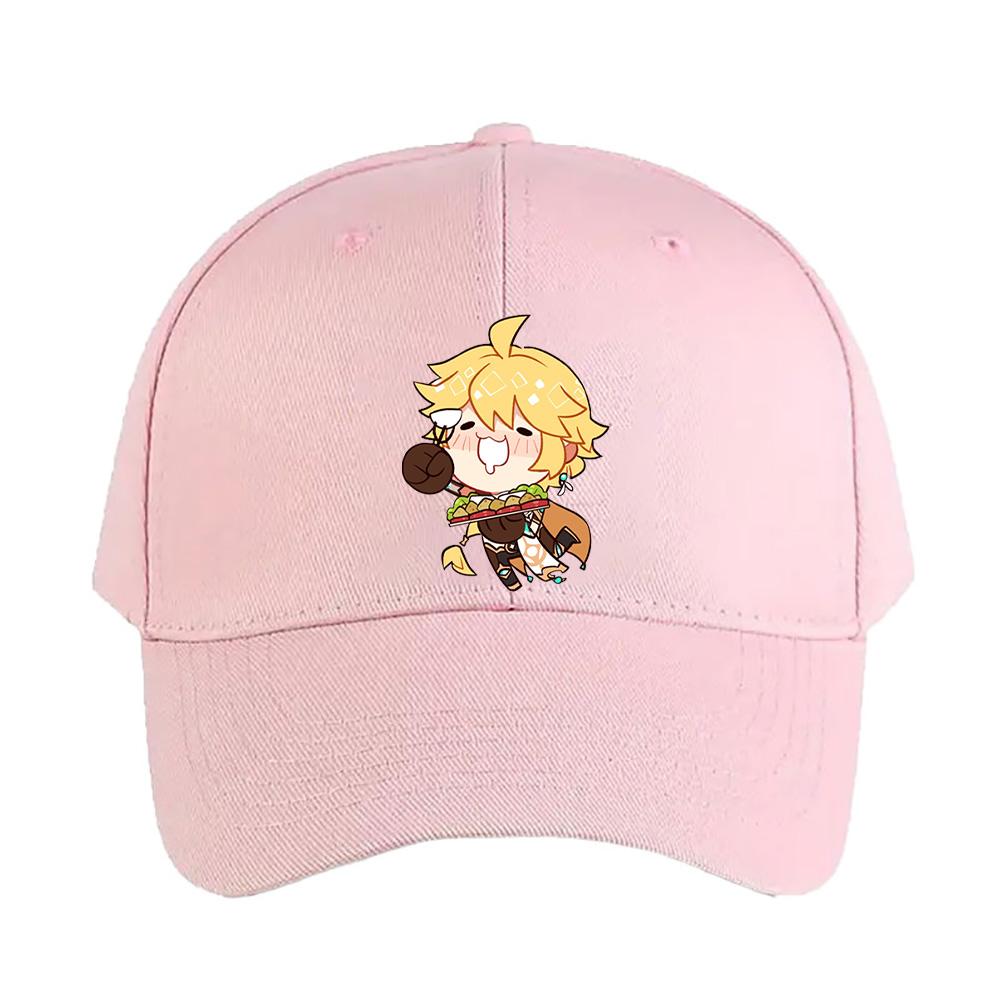 Genshin Impact Aether Cap Summer Woman Man Adult Casual Fashion Casual Adjustable Hiking Fishing Hat Sun Hat