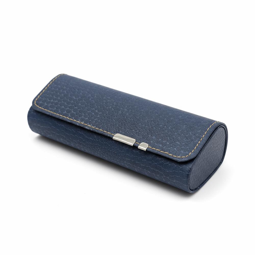 PU Glasses Case British Style Eyeglass Case Portable Glasses Storage Box for Men Women