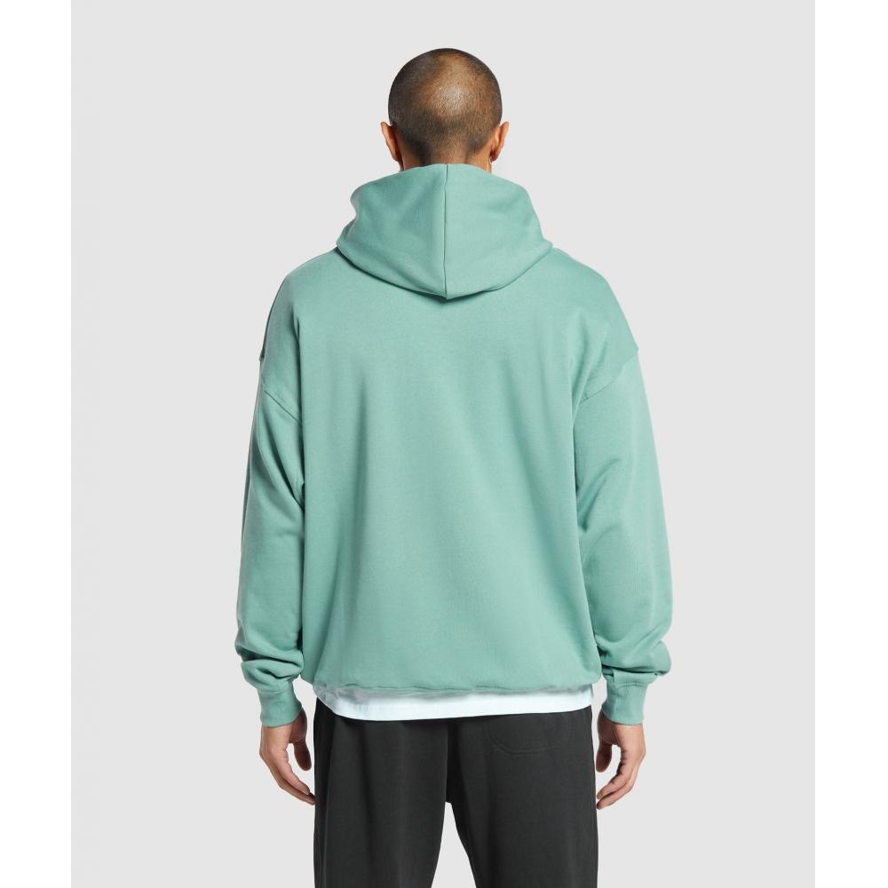 Gymshark Rest Day Essentials Hoodie Duck Egg Blue A3a8z Ub9k
