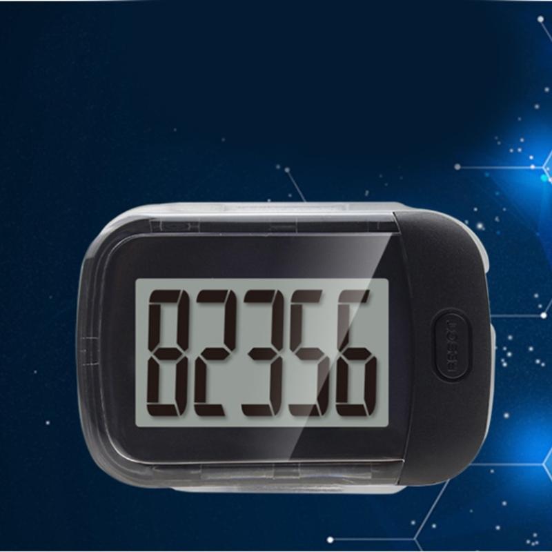 Easy to Use 3D Pedometer Step Counting Pedometer for Men, Women, Seniors Walking Jogging Without Smartphone Connection