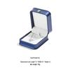 Crown PU Leather Jewelry Box for Rings, Bracelets, Necklaces, and Pendants