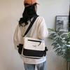 Fashionable Street Style Canvas Tote Bag With Large Capacity For Women In Spring