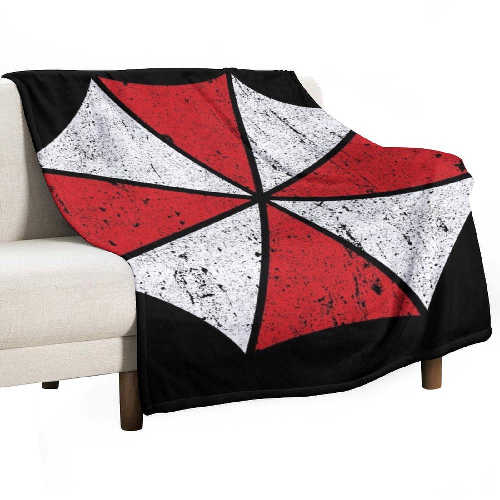 Плед Umbrella Corp Роскошный Тонкий Роскошный Утолщенный забавный подарок Пледы 30x40in