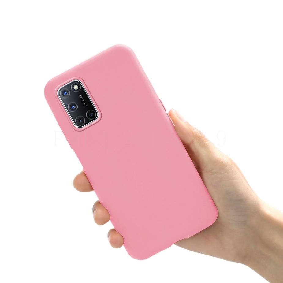 For OPPO A52 A72 A92 Case Silicone TPU Soft Phone Case For OPPO A72 A52 A 72 52 92 OPPOA72 OppoA52 Cases Candy Full Cover Coque