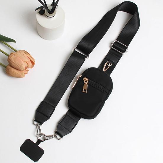 Adjustable Phone Lanyard with Detachable RFID Wallet Crossbody Strap Hands-Free Universal Phone Carrying Case for Smartphones