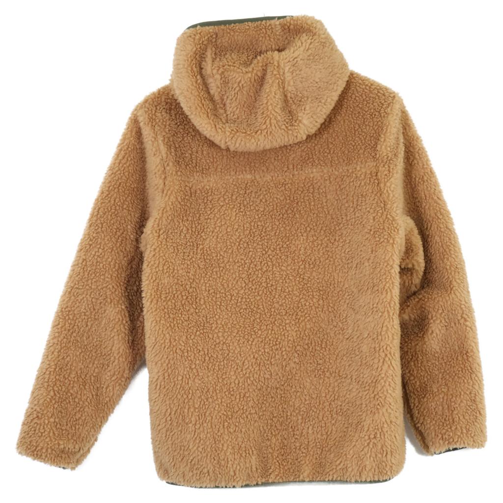 Patagonia Хаки x Бежевый Двусторонняя Толстовка с Капюшоном Lady Freddie XL14 хаки б/у