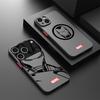 Marvel Sipiderman Ironman Hülle für iPhone 17 Pro Max 7 8 SE 12 17e 14 15 XS XR 13 Mini 11 Air 16 Plus Rückseite Handyhülle