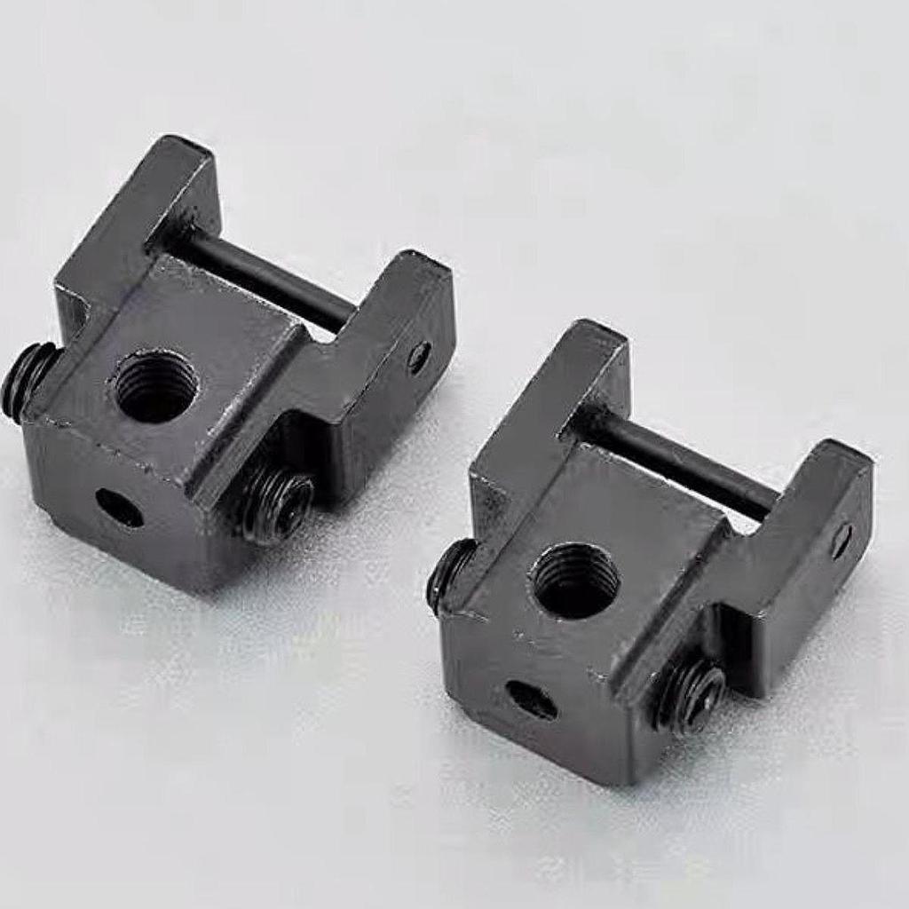 2 Pieces Scroll Saw Blade Holder Clamp Conversion Black Wire