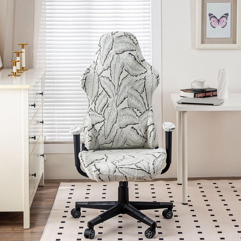 

Morocco Print Gaming Armchair Seat Cover Backrest Armrest Cover Anti Dirty Protector Stretch Sports Computer Chair Cover