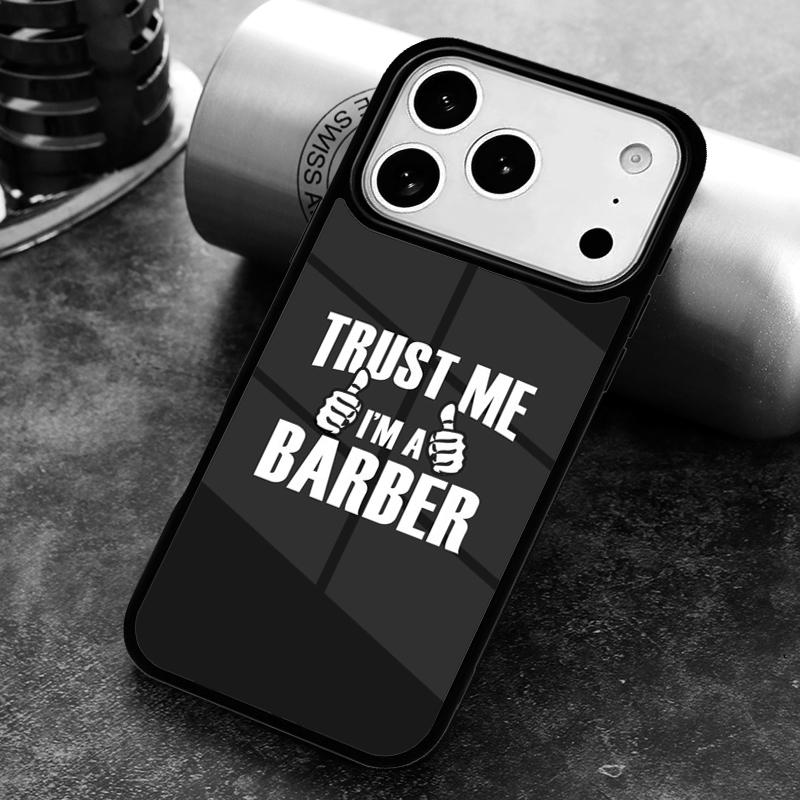 Love Barber Life Phone Case for iPhone 17 16 15 Pro Max Air 14 13 12 11 Plus Shockproof Capa Cover