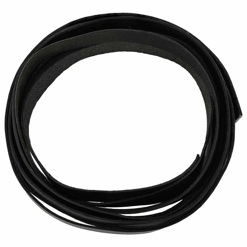 Leather Straps Black 200 x 1 cm Leather