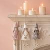 Fabric Angel Doll for Party Christmas Decoration, Plush Fairy Girl Pendant, Tree Hanging Soft Texture Home Decor Ornament Winter Holiday New