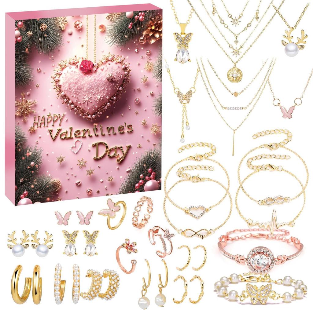 Advent Surprise Blind Box Set: DIY Creative Countdown Jewelry Christmas Gift