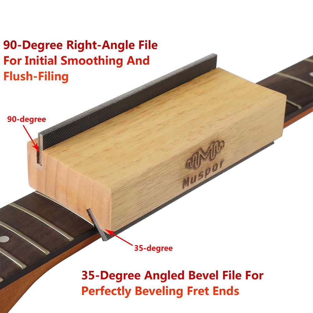35°/90° Guitar Fret Levelling File Flat File Metal File Hand File Guitar String Leveling File Luthier Repair Tool Guitar Accasso
