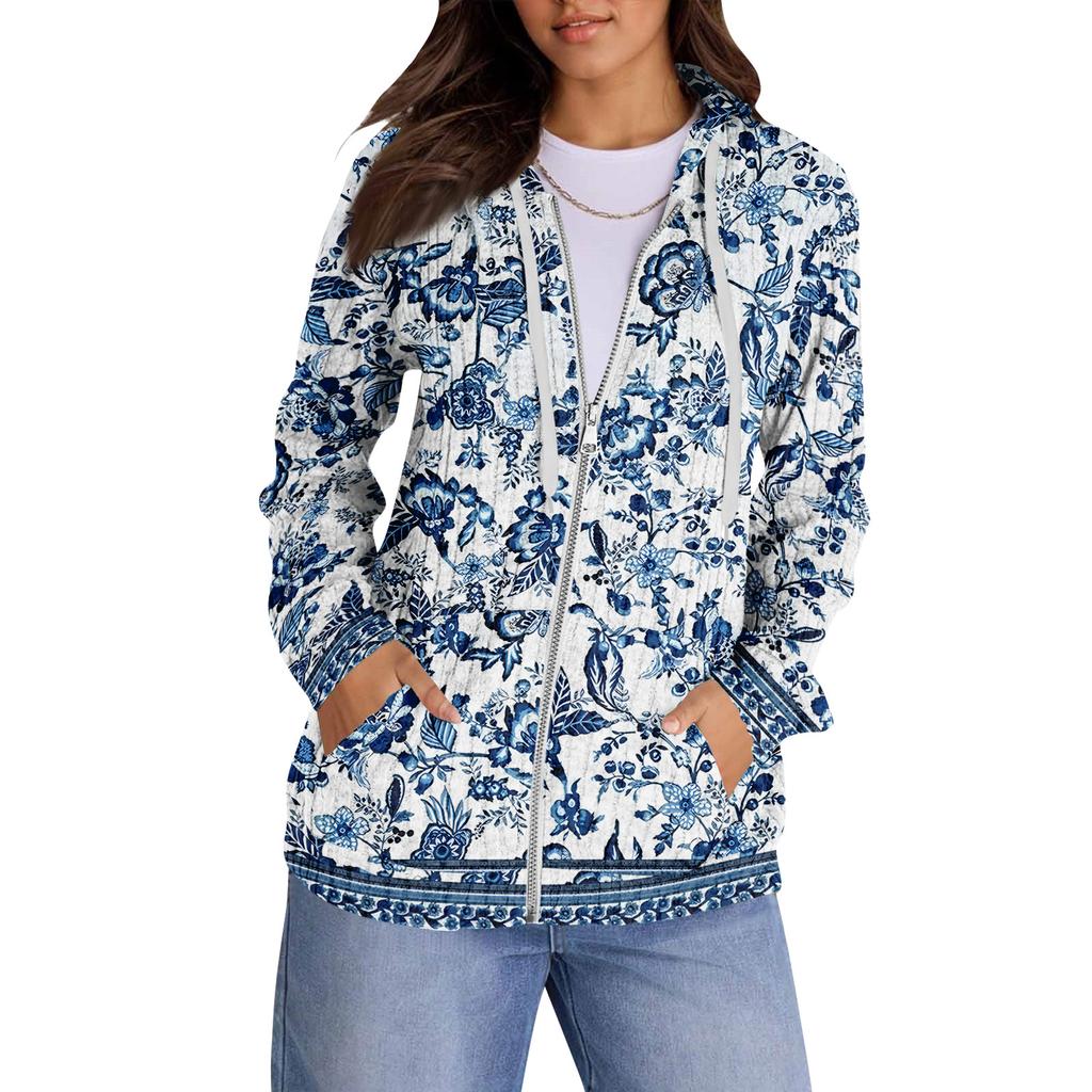 Hoodies For Women Trendy Tops Casual Fall Fashion Long Sleeve Sweatshirt With Pockets Pullover Lightweight