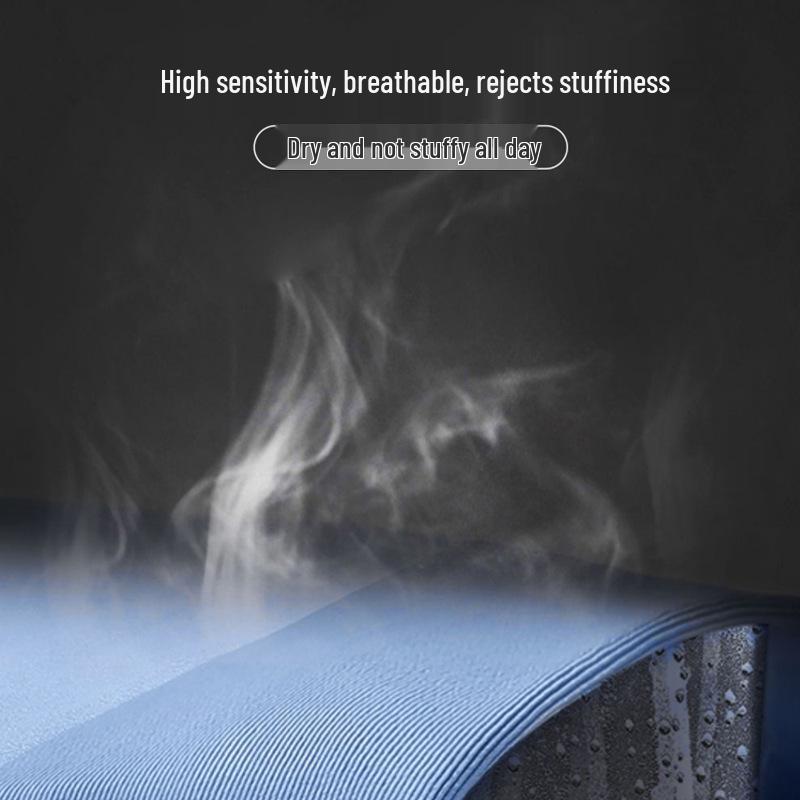 2026 New Men's Seamless Mid-Waist Antibacterial Breathable Boxer Briefs, Thin Style