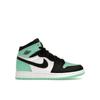 Baskets Air 1 Retro High OG GS Green Glow Enfants Blanc Noir FD1437-130