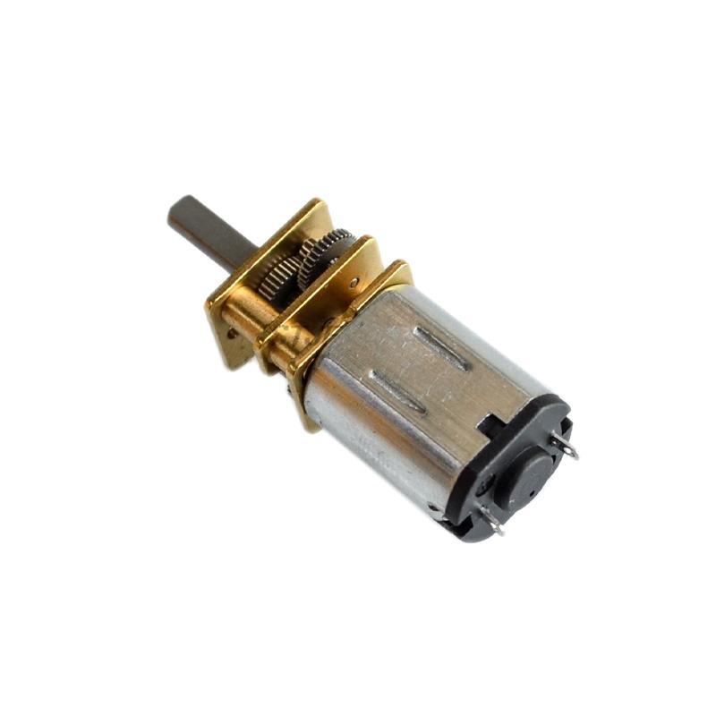 Motor cu reductor micro N20 DC3V-6V motor DC cu reductor metalic din oțel pur