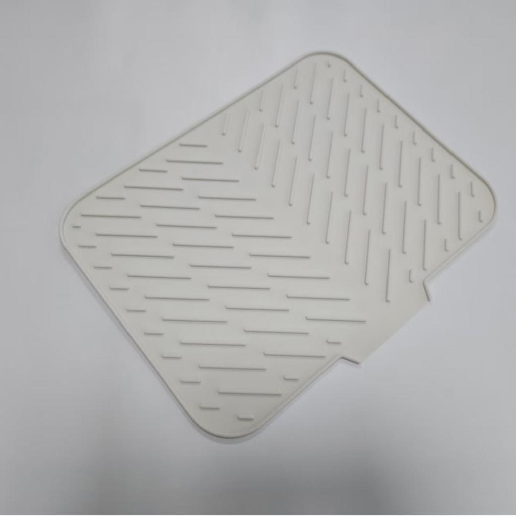 Silicone Drain Mat Sink Countertop Tableware High Temperature Resistance Heat Insulation Diversion Kitchen Drain Mat Placemat