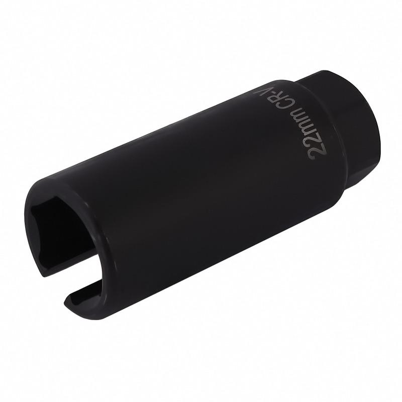 

Инструмент для разборки и сборки датчика кислорода, гнездо для снятия датчика, черный, узкий комплект автомобильных инструментов, привод 1/2, слот 8 мм, сталь CR-V чёрный