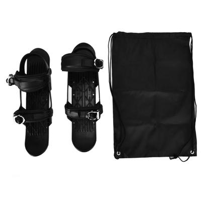 Mini Zapatos de Esquí Cortos de Nylon Estables Patines de Esquí para Deportes Invernales al Aire Libre Snowboard