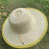 Bamboo Shading Breathable Big Eaves Straw Hat Farmer Working Outdoor Sun Hat Construction Site Agricultural Tea Picking Fishing Sun Protection Hat
