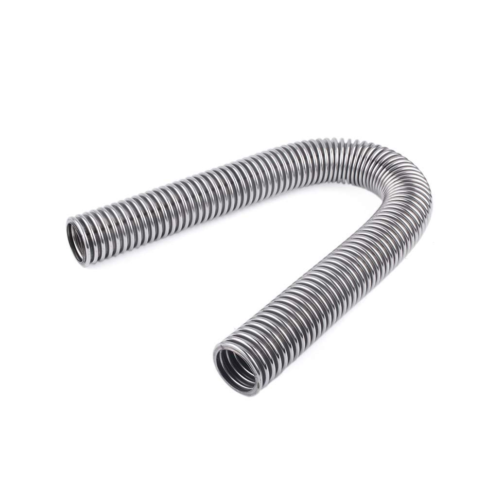 ZS Radiator Hose Stainless Flexible Coolant Hose Set Kit, Steel, (60cm)
