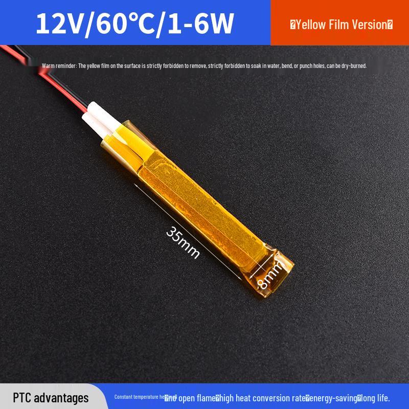 PTC-Heizelement: Elektrischer Kern für konstante Temperatur, Entfeuchtung, Vorheizung, Joghurtbereiter - Unterstützt 5V, 12V, 24V, 220V