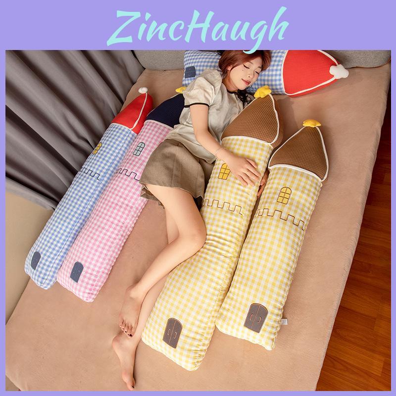 Adorable Cartoon Bed Pillow With Embroidered Design And Detachable Cover For Resting