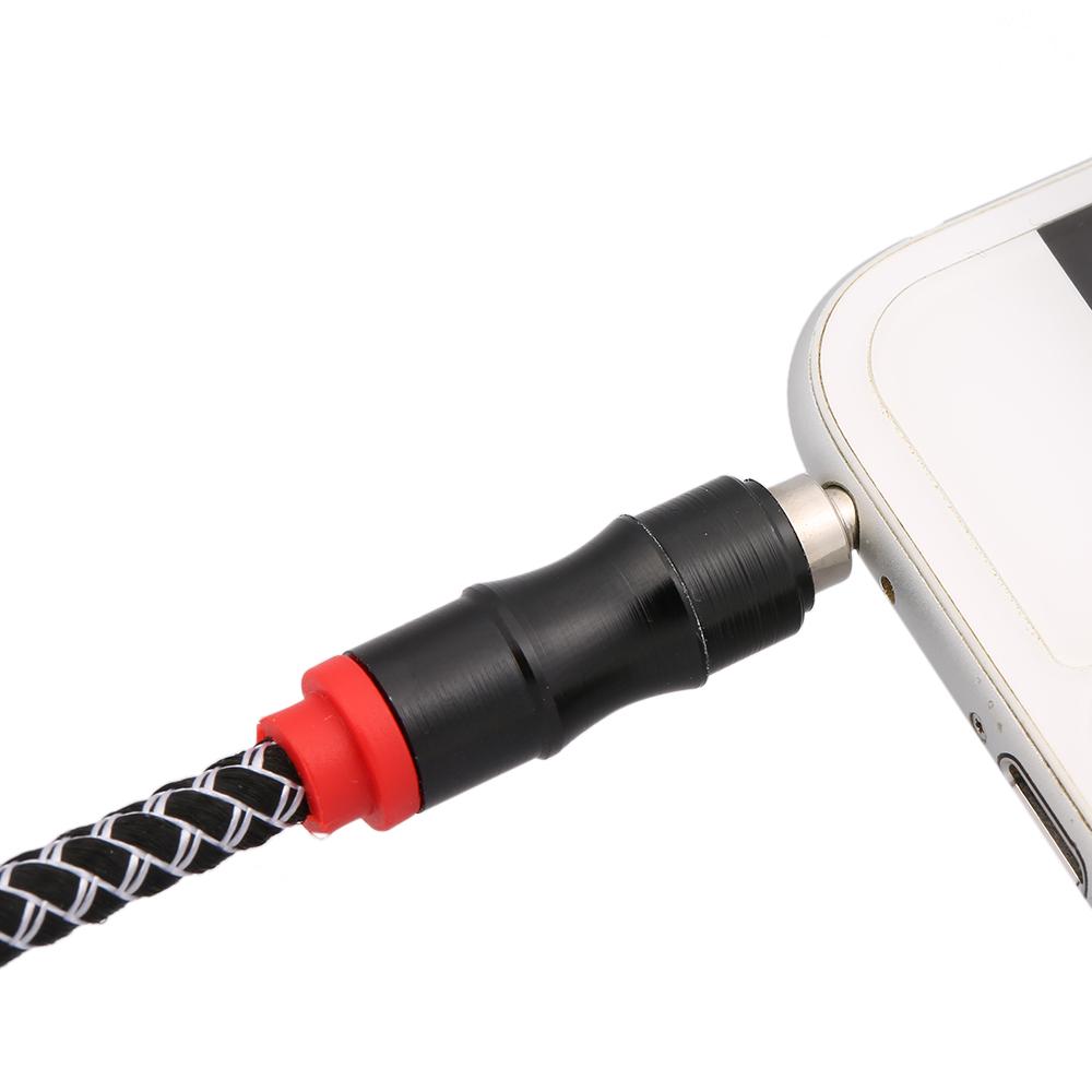 2metrový audio prodlužovací kabel 3,5mm Jack samec-samec AUX kabel 3,5mm audio prodlužovací kabel opletený