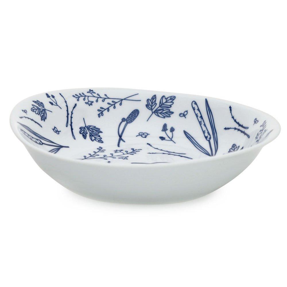 Natural69 Curry Pasta Lindlin Blue Natural69 Hasami Ware Curry Pasta Large Microwave Dishwasher Made In Japanese or Thank You Natural Rock [Hasami