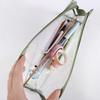 Organizer School Office Supply Pencil Case Storage Bag Transparent Pencil Bag Zipper Pen Pouch
