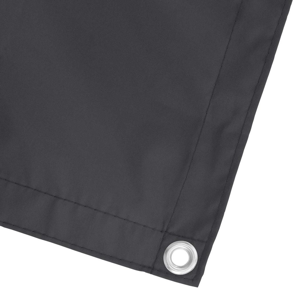 Balcony Privacy Screen Black 90 x 200 cm