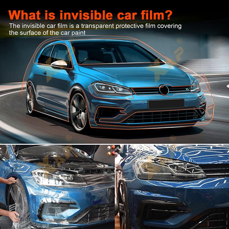 Volkswagen Golf R Invisible Anti-Scratch Paint Protection Film