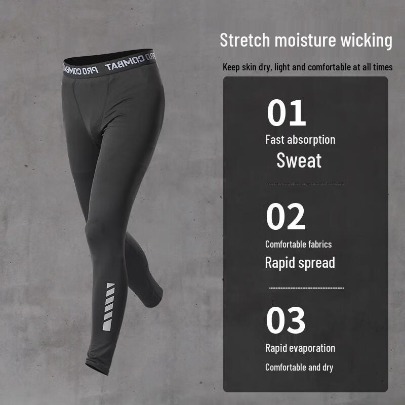 WEZHO Men's Athletic 4-Piece Training Suit