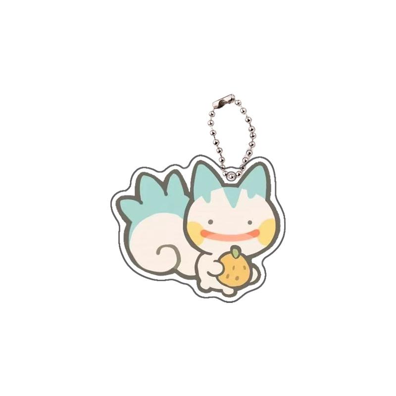 

Pokemon Pachirisu Dedenne Emolga Pichu Keychain Anime Peripheral Cute Cartoon Backpack Key Pendant Kawaii Goods Gift for Friends