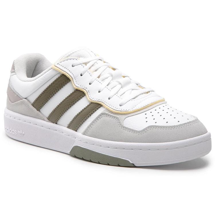 adidas Originals Court Refit 'White  Focus Olive  Grey' Men's GX4370