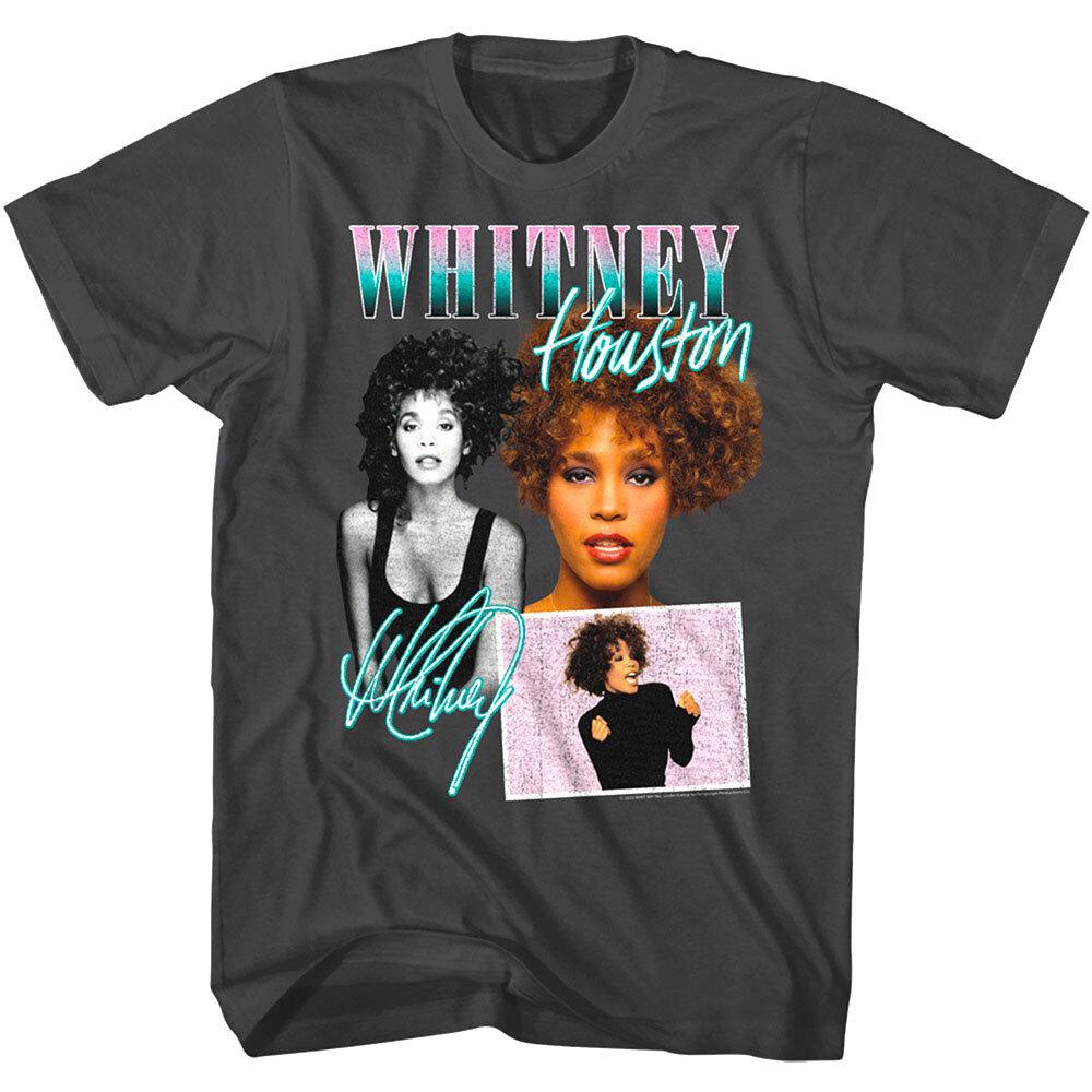 Whitney Houston Remembered Collage Men T Shirt XXL