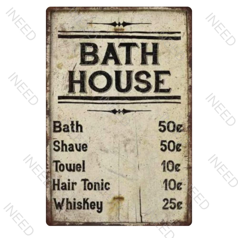 Metal Tin Sign Board Wall Art Decor Retro Vintage Kitchen Bedroom Man Cave Wall Decor Cafe Living Room Wall Decor Poster Plaque