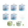 5PCS Cat and Dog Water Dispenser Filter Replacement Filter 1.3L Ceramic Drinking Water Safe and Clean Pet Supplies
