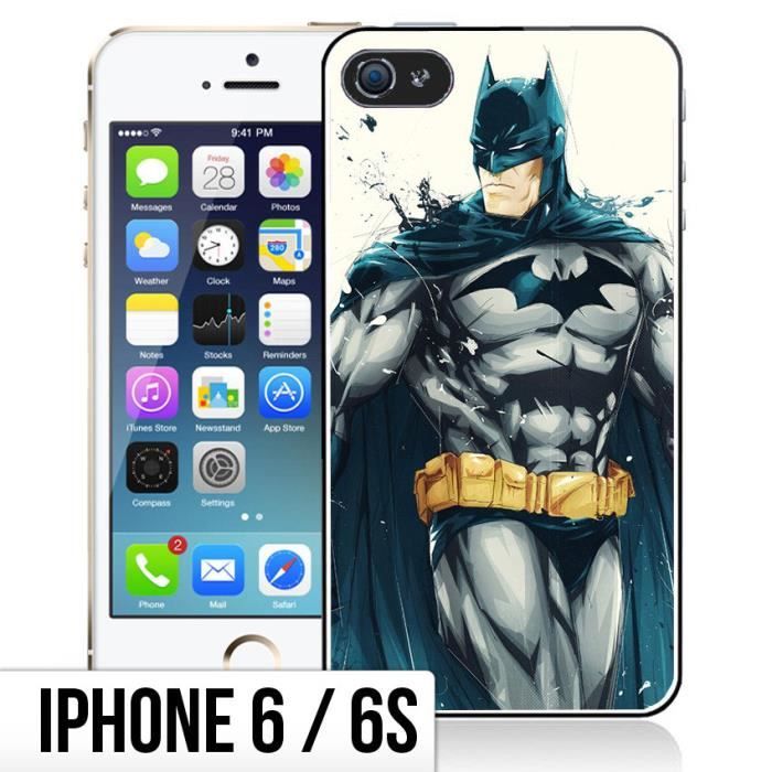 Coque iPhone 6-6S Batman - Paint Art