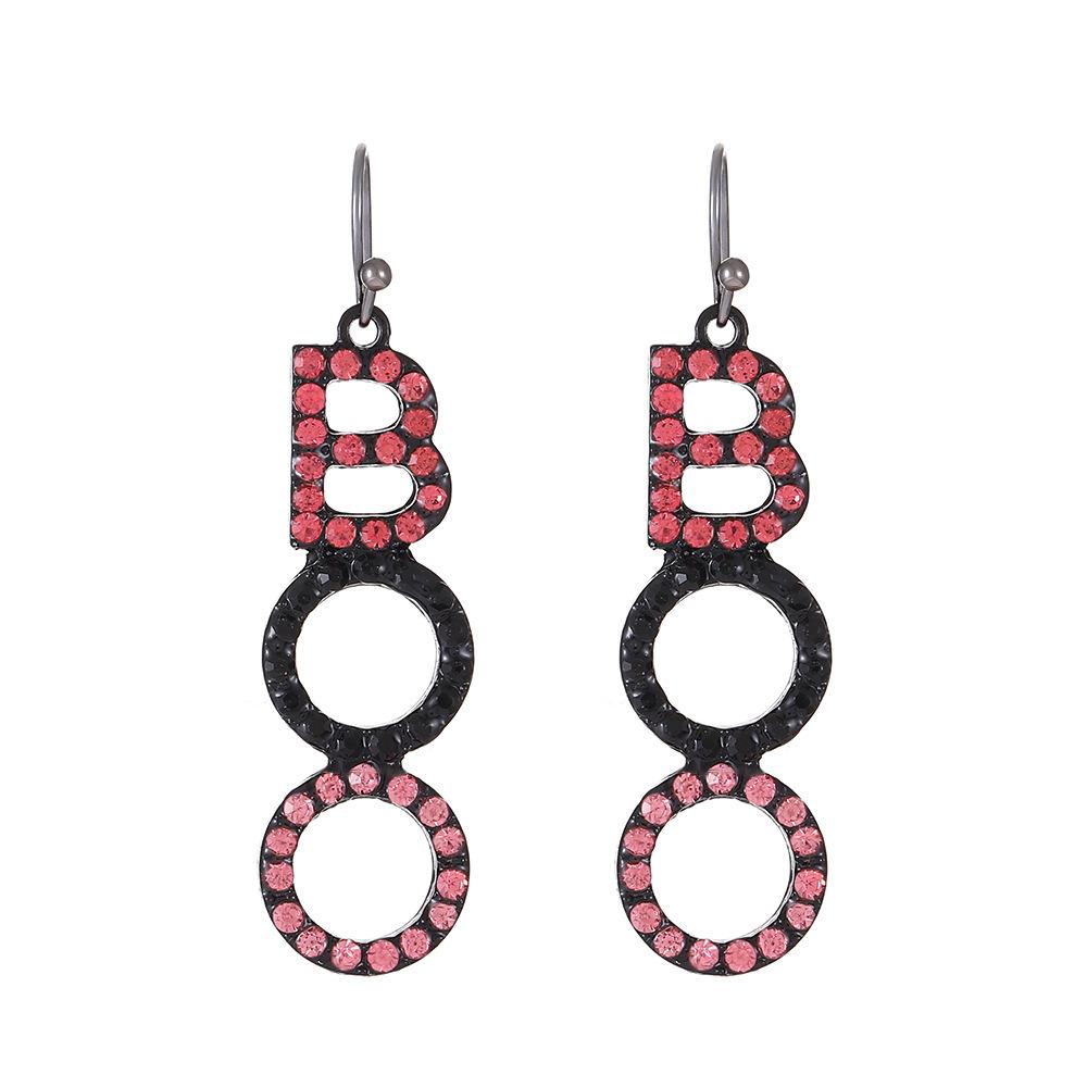 1 Paar neue Halloween-Ohrringe, lustige kleine Teufel-Kürbis-Ohrringe, festliche Ohrringe