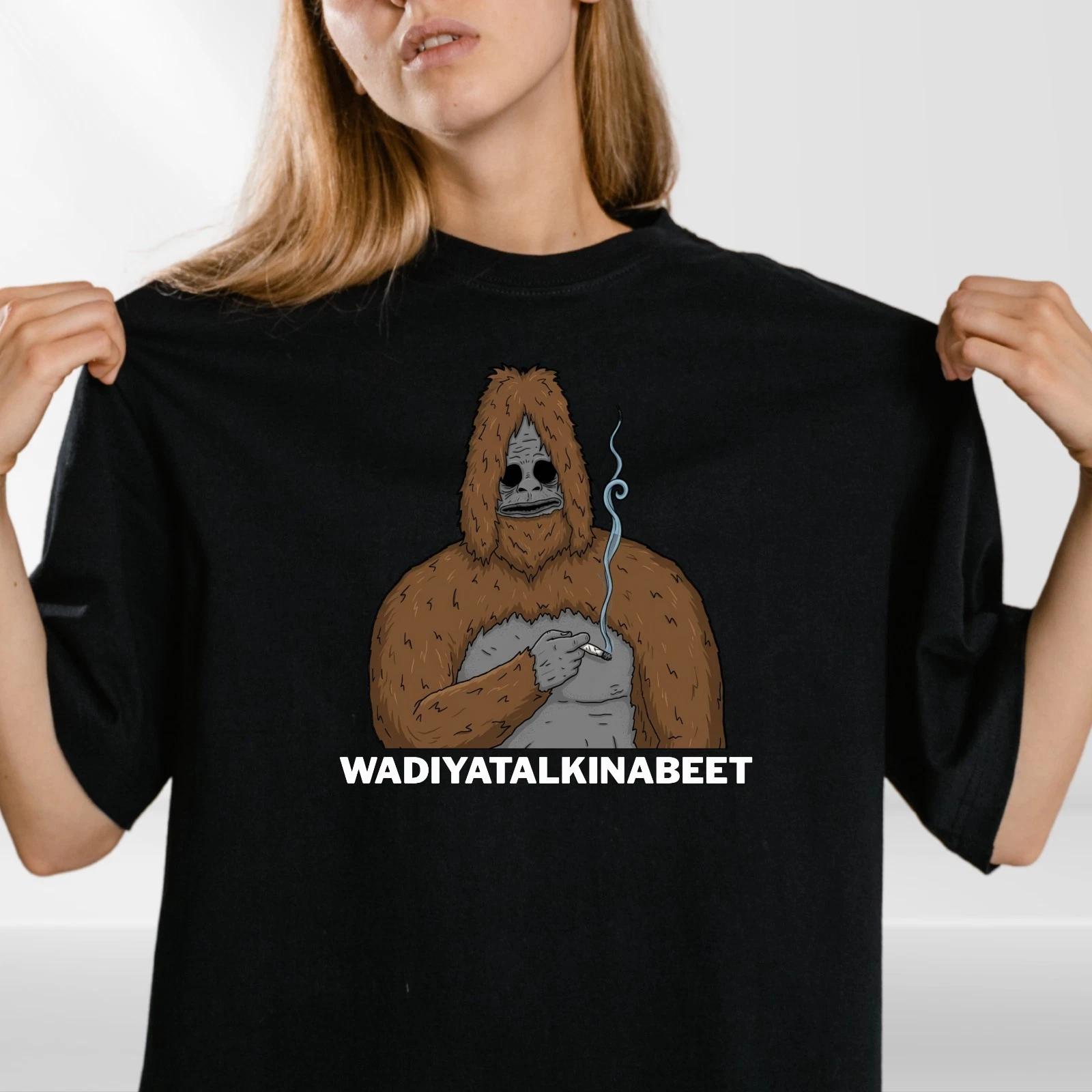 Sassy The Sasquatch Smoke Big Lez Cool Unisex T-Shirt XL