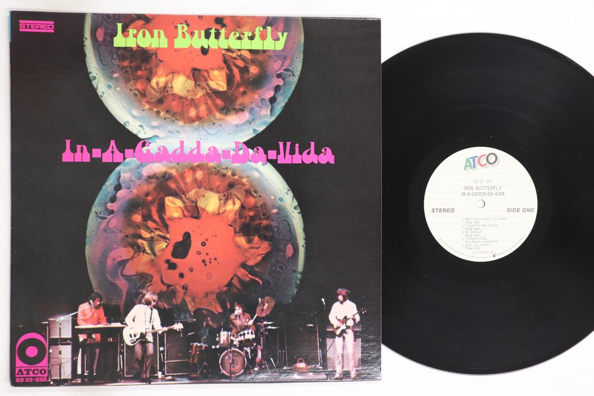 

LP Record IRON BUTTERFLY - In A Gadda Da Vida SD33250 ATCO 1982 US Rock Used