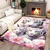 White Tiger Family for Living Room Rug, BedRoom Rug, Study Room Rug, Hallway Decoration, Perfect for Home Decoration or Holiday Gifts