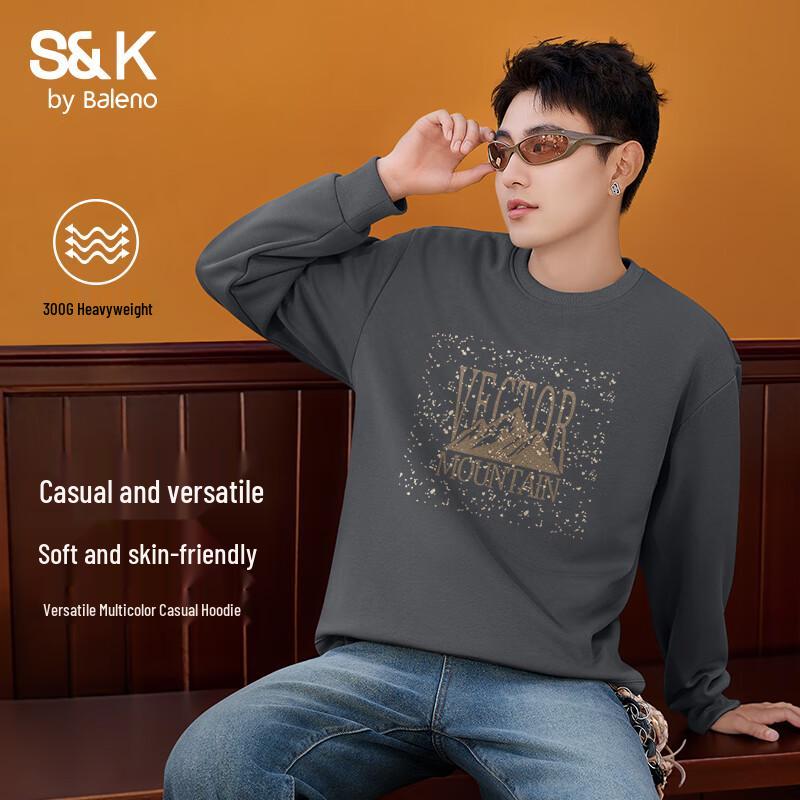 

Baleno Men s 300G Heavyweight Graphic Pullover Sweatshirt 4XL