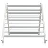 Adjustable Clothes Drying Rack for Bathtub 53 90 Cm Aluminum