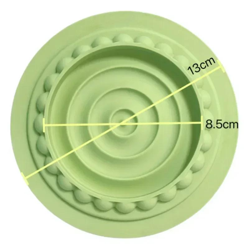 Cat Slow Feeder Mat Slow Feeder Bowl Pet Liquid Food Bowl Cat Treat Dish Anti Choking Eating Plate Cat Dog Food Bowl Non Slip